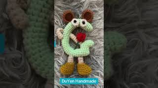 Alphabet Crochet  Letter Seri crochet craftsmoc handmade crochetpattern amigurumi alphabet [upl. by Ahcsim747]