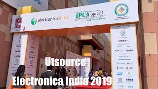 Utsource in Electronica India 2019 [upl. by Komara]