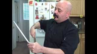 Knife Sharpening How To Use A Sharpening Steel Part 1 [upl. by Llerrut]