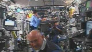 Discovery Crew Enters International Space Station [upl. by Odla]