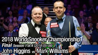 2018 World Snooker Championship Final John Higgins vs Mark Williams Full Match 14 [upl. by Esteban]