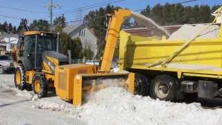 RPM215 Snow Blower for Backhoes and Compact Loaders [upl. by Roslyn]