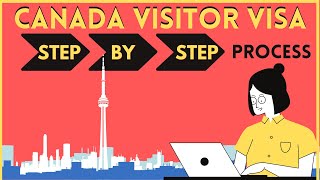 Canada Visitor Visa 2022 Complete Online Process  Apply Visa Online by Yourself [upl. by Aseiram]