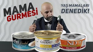 Yaş Mamaları Denedik  MAMA GURMESİ Reflex Essential  Gourmet NampD [upl. by Navac163]