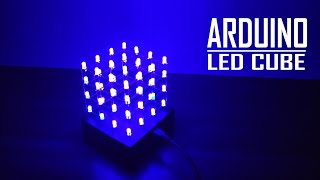 How To Make A DIY Arduino LED Cube [upl. by Adolphe272]