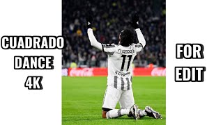 CUADRADO DANCE 4K  FOR EDIT [upl. by Asilrac77]