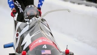 FIBT  2Man Bobsleigh World Cup 20132014  Park City Heat 1 [upl. by Halima839]