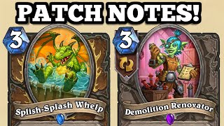 WHELP UNBANNED and NERFED New CORE SET card New KEYWORD DUAL CLASS ARENA [upl. by Leorsiy]