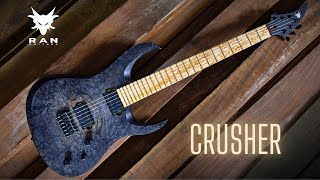 Ran Guitars  Ran Crusher 6 FT custom guitar [upl. by Eward326]