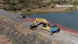 Enabling works underway at Burdekin Falls Dam [upl. by Balduin971]