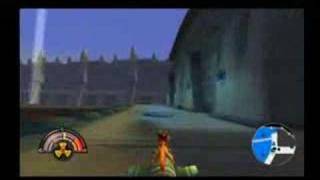 Jak 3 Gameplay Destroy Barrier With Missile [upl. by Kcired]