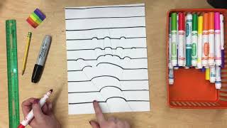 Op Art Hand Tutorial [upl. by Drews]