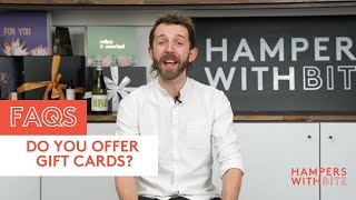 Do You Offer Gift Cards I Hampers With Bite [upl. by Lorou]