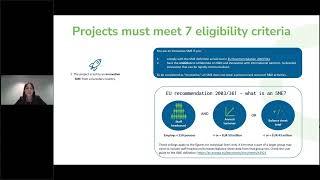 Eurostars Call 7 Webinar for applicants [upl. by Deloris]