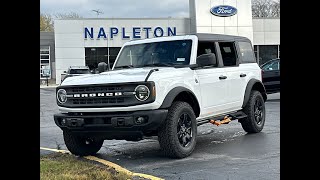 2024 Ford Bronco Black Diamond Libertyville Vernon hills Palatine Gurnee Niles IL [upl. by Nielson]