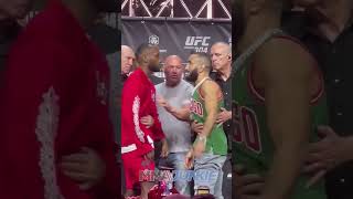 🔥 Leon Edwards faces off with Belal Muhammad at UFC304 prefight press conference [upl. by Shira]