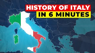 Full History of Italy in 5 Minutes [upl. by Wohlert240]