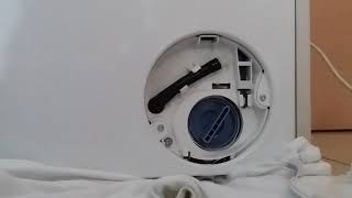 How to  Clean Drain pump filter on Siemens IQ700 washing machine [upl. by Gun733]