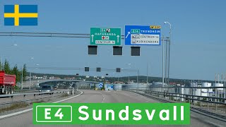 Sweden E4 to Sundsvall [upl. by Barabas]