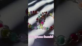 The little shoppie cute Korean bracelet supportsmallbusiness [upl. by Aicilas]