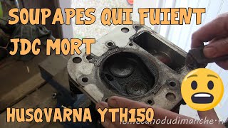 Tuto Husqvarna YTH150 14 Rodage des soupapes [upl. by Htaeh]