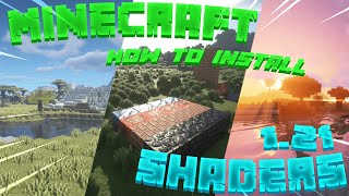 How To Download amp Install Shaders for Minecraft 121 PC 1211 [upl. by Switzer]