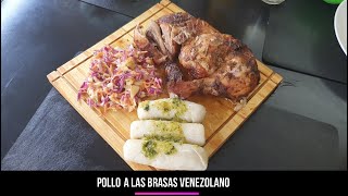 POLLO quotquotA LA BRASAquotquot ESTILO VENEZOLANO RECETA DE POLLO ROSTIZADO [upl. by Perle]