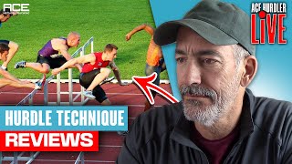 Hurdling Technique Analysis 70 [upl. by Oremor]