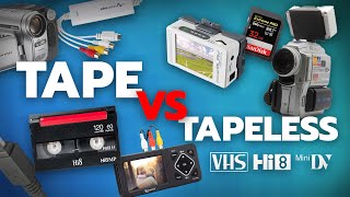 Tape vs Tapeless The Ultimate Guide to VHS Hi8 amp MiniDV [upl. by Ttebroc235]