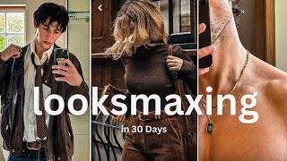 how to look like a model  looksmaxing in 30 days [upl. by Lorne]