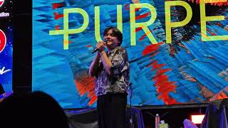 Purpeech  นี่ฉันเองคนที่  Neon Space Yappa Fest   Mayfair Market【4K 60FPS】 [upl. by Adelind137]