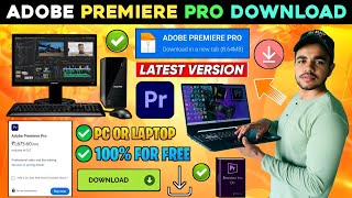 💻 ADOBE PREMIERE PRO INSTALL  ADOBE PREMIERE PRO DOWNLOAD  HOW TO BUY amp DOWNLOAD ADOBE PREMIERE PC [upl. by Petronia]