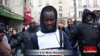 BLACK M SEXION DASSAUT CRÉÉ UNE EMEUTE À CHÂTELET [upl. by Eceer50]