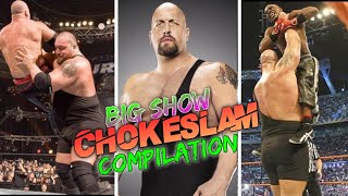 WWE Big Show Chokeslam Compilation in WWE [upl. by Llenahs]