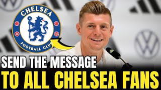 WHAT A TWIST TONI KROOS MADE A SHOCKING REVELATION ABOUT HIS FUTURE AND CHELSEA CHELSEA NEWS [upl. by Jacenta]