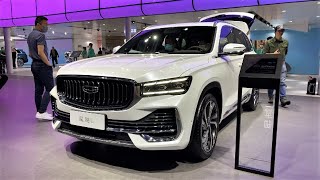 2022 Geely XingyueL Walkaround—2021 ShangHai Motor Show—2022款吉利星越L，外观与内饰实拍 [upl. by Altaf363]