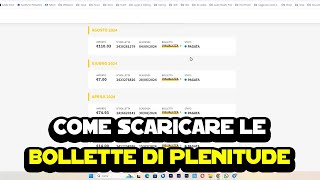 Come scaricare le bollette di Eni Plenitude [upl. by Leilah]