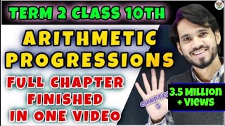 Arithmetic Progression Class 10  Maths Chapter 5  Full ChapterExerciseFormulaSum Formula Of AP [upl. by Ecneret]