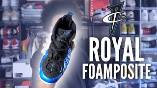 Royal Nike Foamposite One 2024 First Impression [upl. by Tiemroth520]