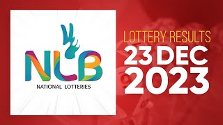 NLB Live Lottery Draw 20231223  0930 PM [upl. by Maury851]