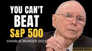 Charlie Munger Why Most People Should Invest In SampP 500 Index  Daily Journal 2023 【CCM 298】 [upl. by Terriss]