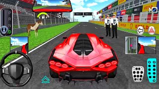 Tes Mobil Lamborghini di Arena Balapan  3D Driving Class Android Gameplay [upl. by Koa41]