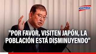 🔴🔵Japón pide a peruanos visitar el país asiático ante reducción acelerada de población [upl. by Pathe238]