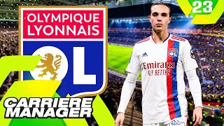 ON PERD LE TITRE A LA DERNIÈRES JOURNÉE   OLYMPIQUE LYONNAIS 23 🔵🔴⚪️ FC24 [upl. by Ahsinroc]