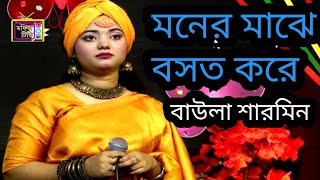 স্বপ্নে আইসা দুচোখ দরে মনের মাঝে বসত করে।বাউলা শারমিন সরকার। babulal sharmeen sarkar। মফিজ টিভি [upl. by Eelsel175]