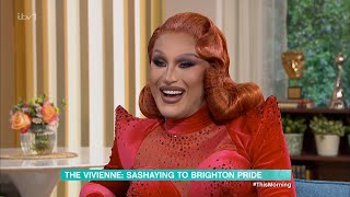 The Vivienne Sashaying To Brighton Pride  04082023 [upl. by Ahsaetal]