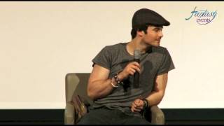 LOVE AND BLOOD ITACON ITALY  Ian Somerhalder Full Panel HD [upl. by Damicke748]