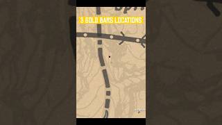 Most of new players missed these Gold Bars Locations  RDR 2 rdr2 shorts fun gaming [upl. by Aihn]