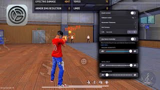 New Settings ⚙️ Iphone xr Headshot  Free Fire [upl. by Etnoval]