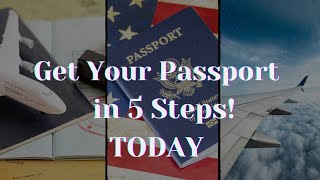 5 Simple Steps to Get Your First Passport Fast  StressFree Guide for New Travelers [upl. by Konstance]